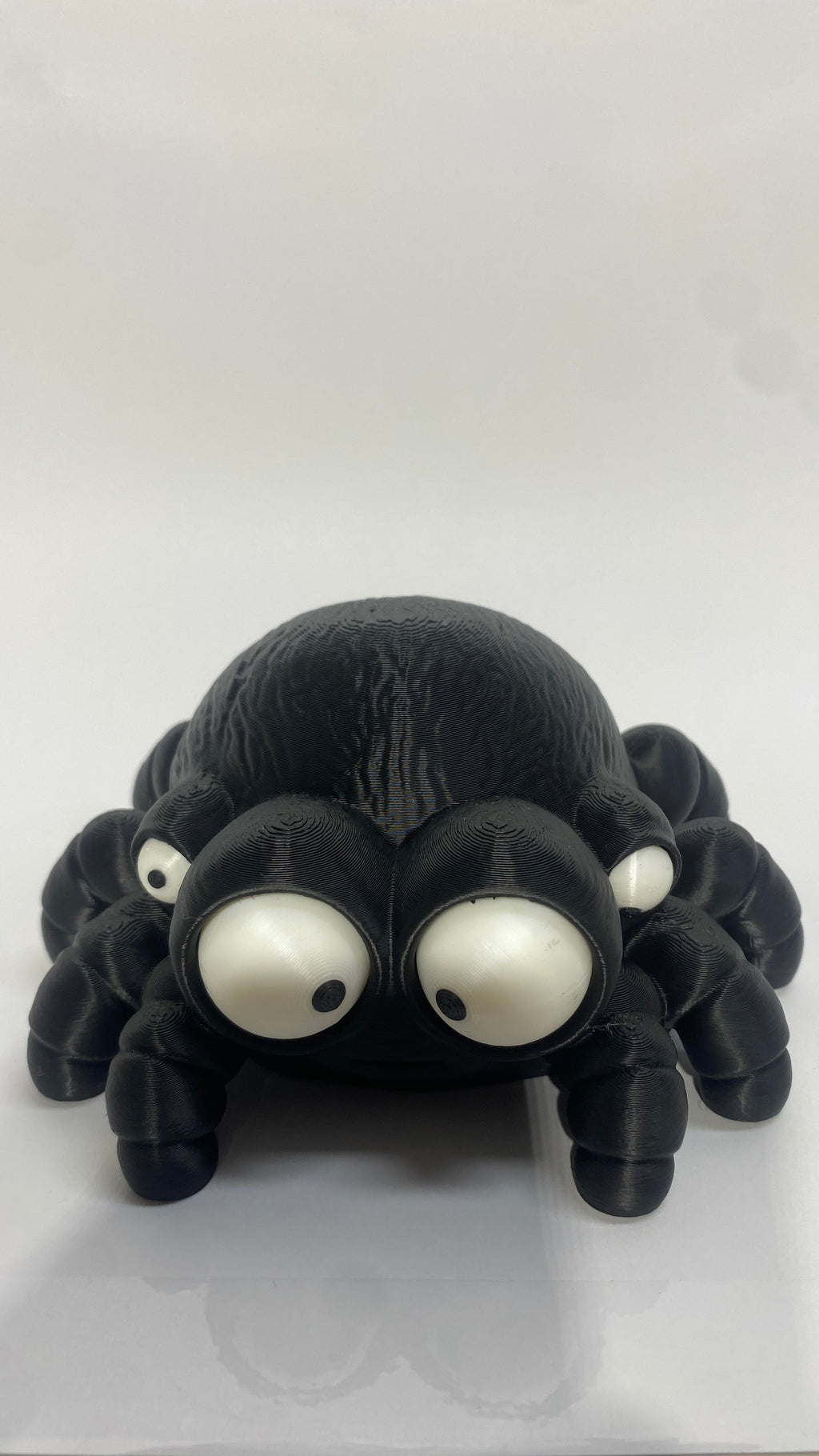 Googly-Eyed Spider – 3D Printed Funny Spider Figure 15cm wide